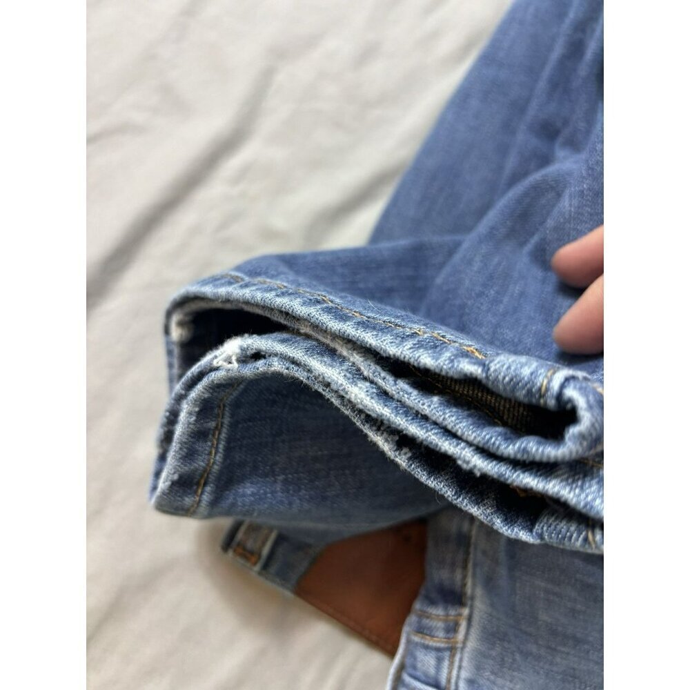 Lucky Brand 121 Slim Straight Jeans Men's 42x32 Blue Medium Wash Comfort - Picture 9 of 11